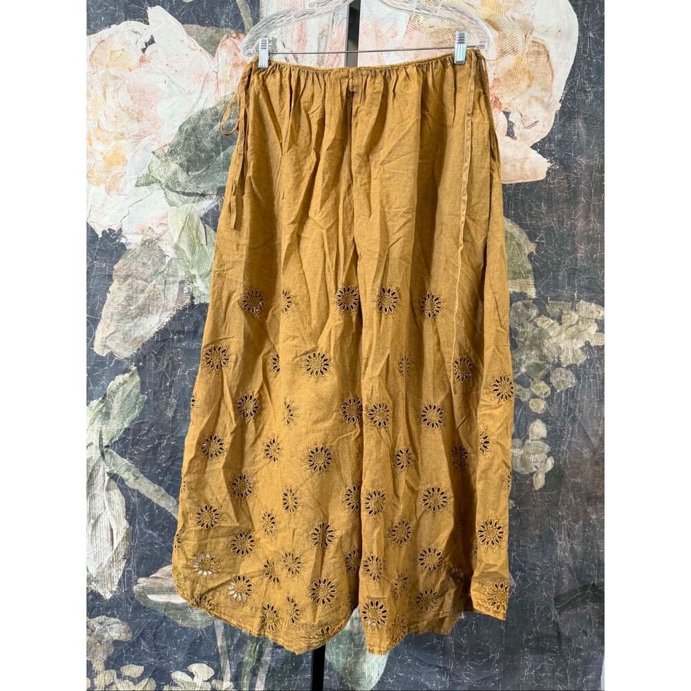 Free People Sweet Serenade Pull-On Wide-Leg Pants Size 8 - Picture 6 of 12